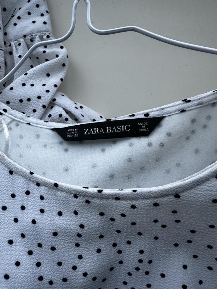 Платье в горошек Zara