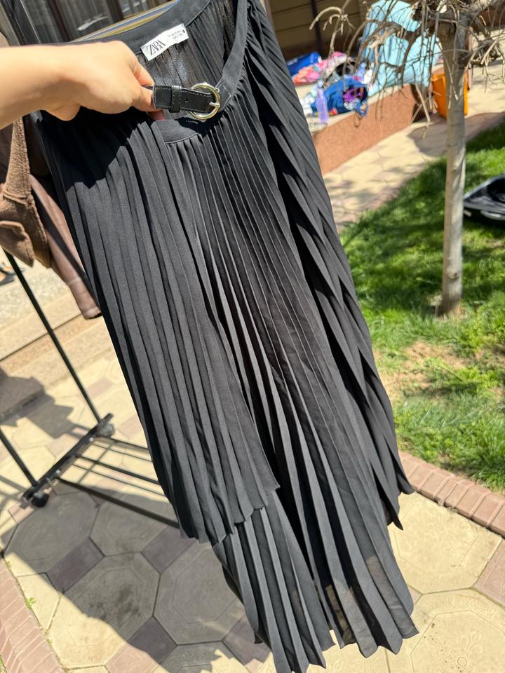 Юбка ассиметричная плиссе