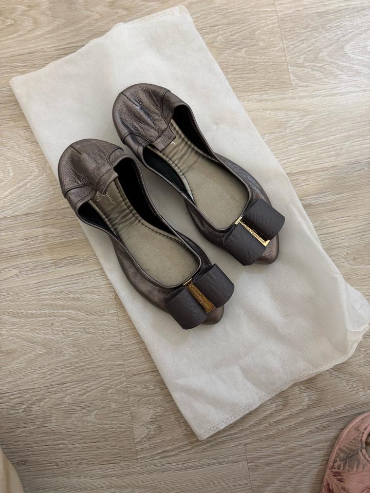 Балетки Salvatore Ferragamo Vara, натуральная кожа
