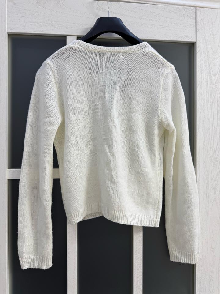 Белая кофточка Chanel