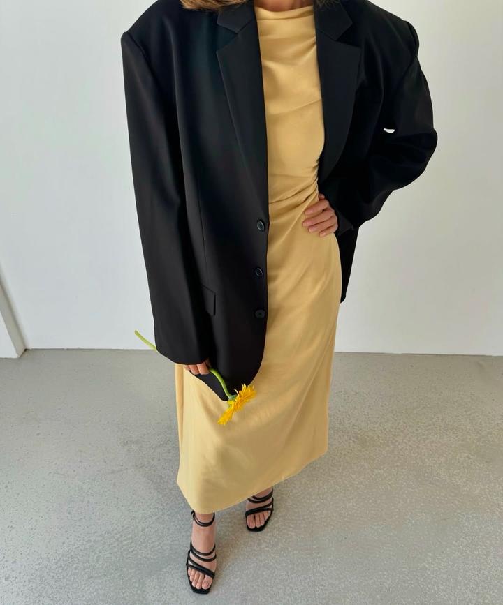 Черный пиджак Papermoon