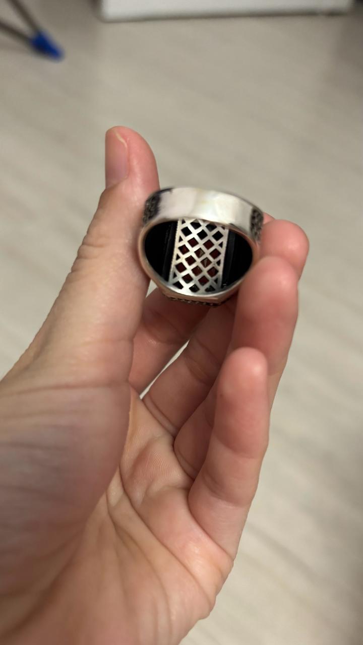 Мужской печатки из серебра 925 проба