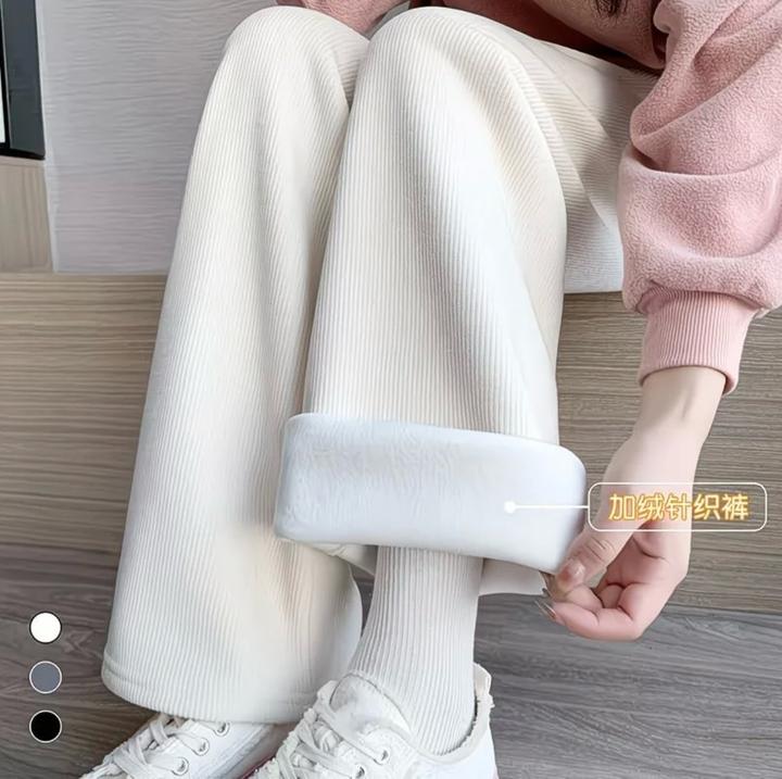 Белые штаны теплые