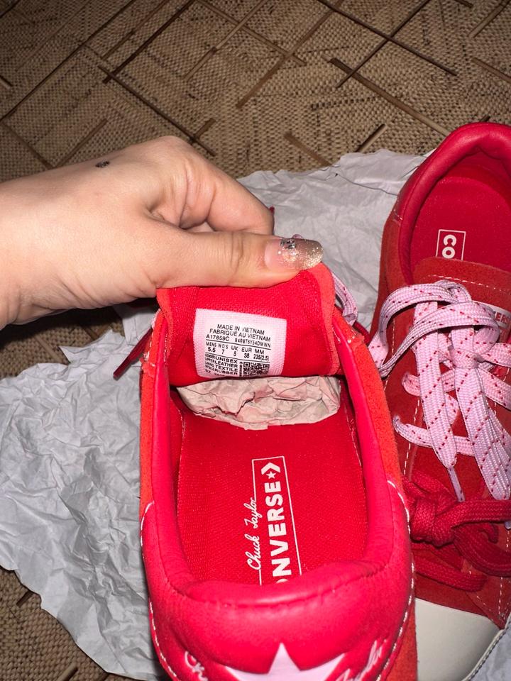Конверсы converse chuck taylor lo red