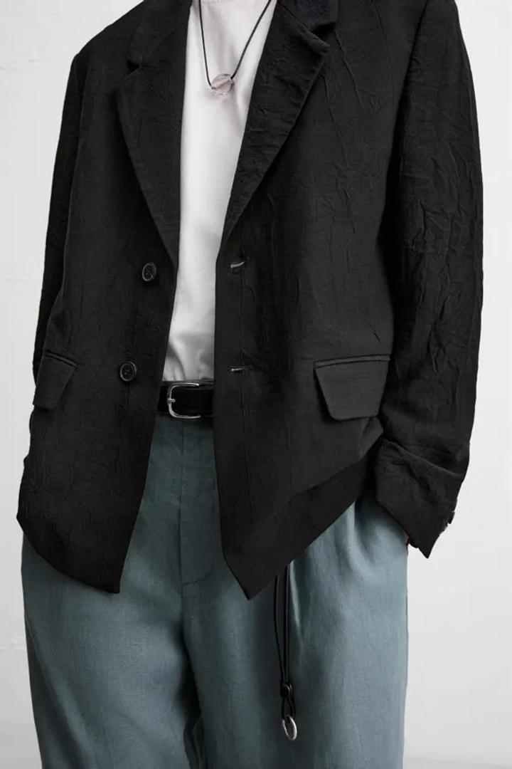 Новый жаккардовый пиджак Zara (50)