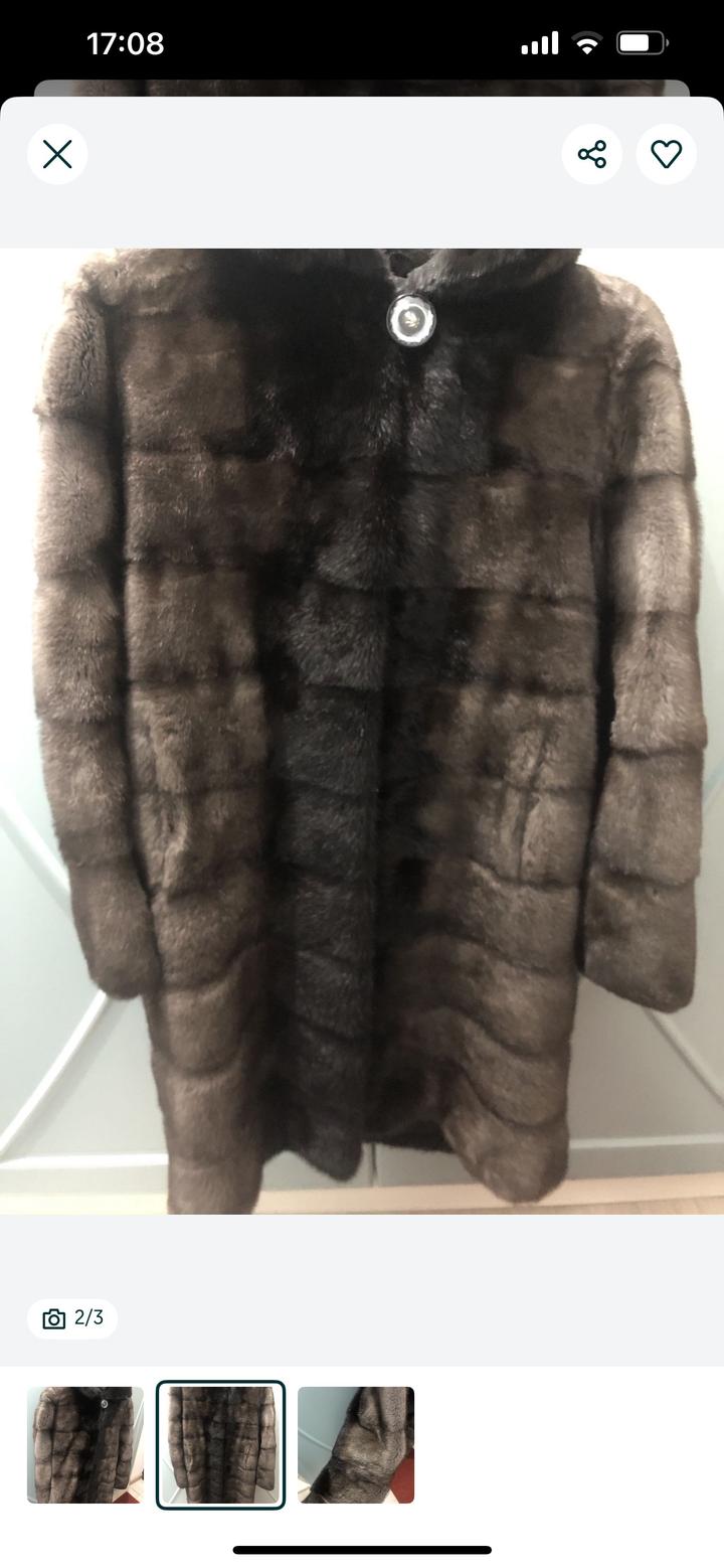 Норковая шуба