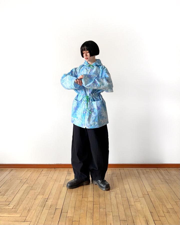 легкая винтажная ветровка