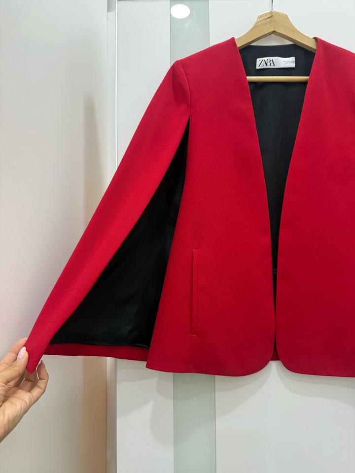 Красный Пиджак Zara