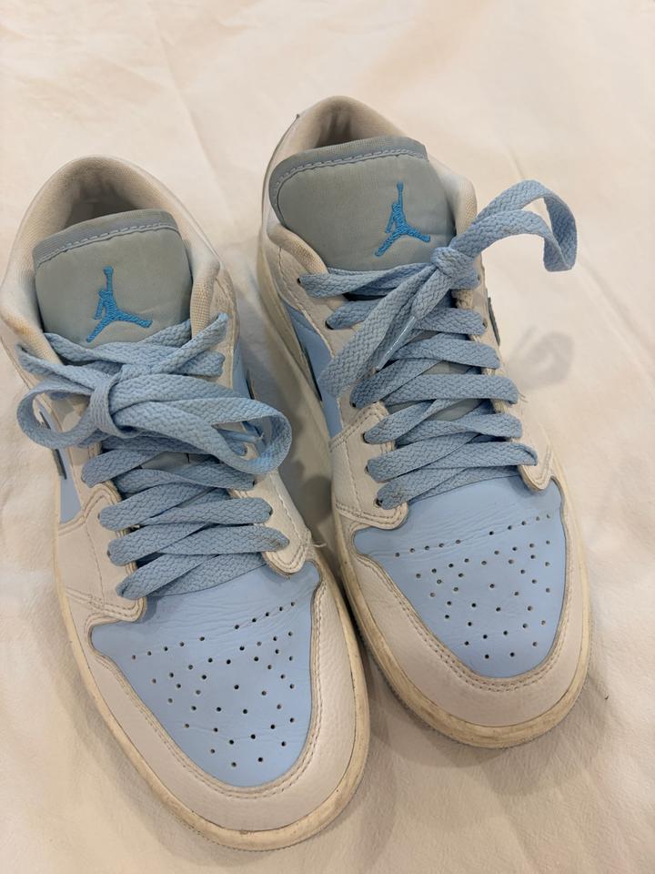 Кроссовки - Air Jordan 1 Low ice blue