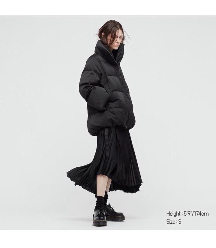 Пуховик Uniqlo коллаборация с легендарной Jil Sander