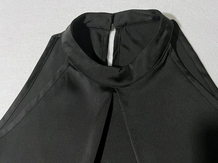 Новый топ атласный сатиновый блуза р 44 - 46 вечерний офисный нарядный