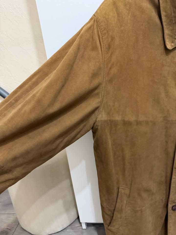 Мужская куртка из натурального замша.