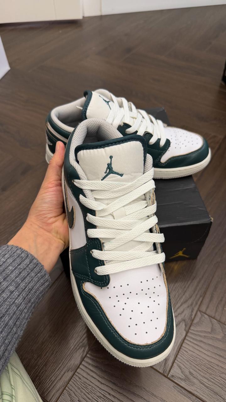 Оригинал кроссовки Nike Jordan 37,5 в зеленом оттенке