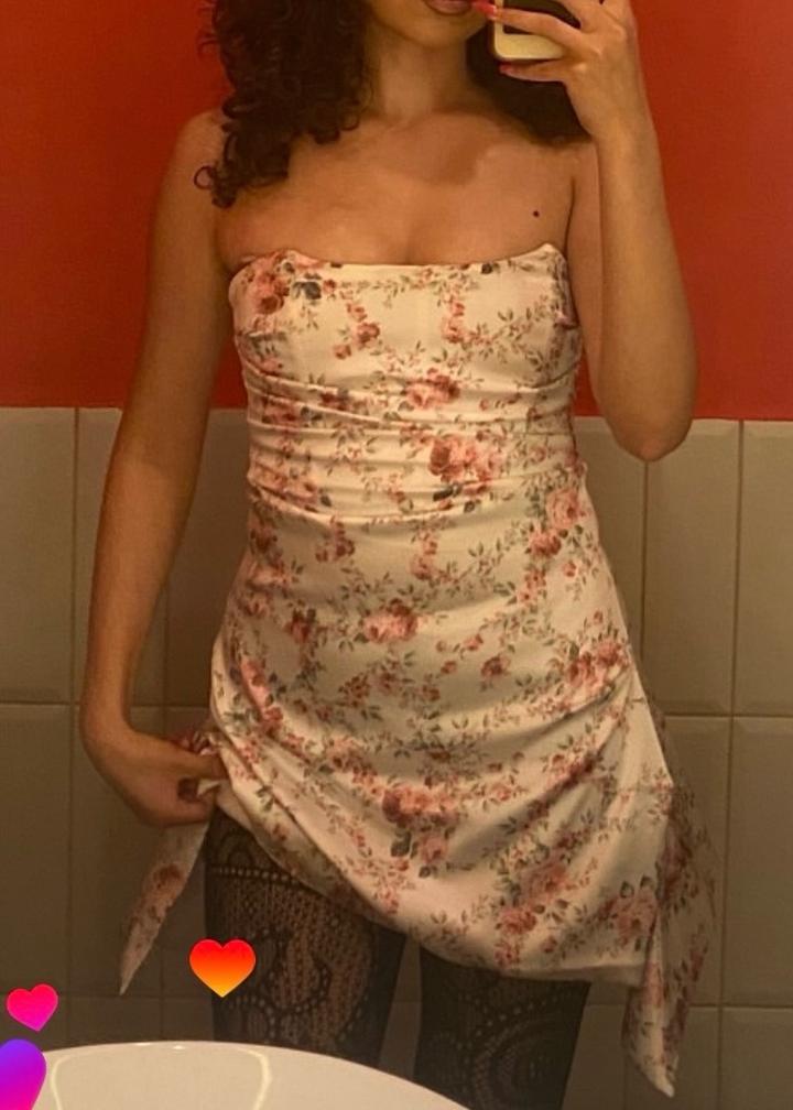 Цветочное платье