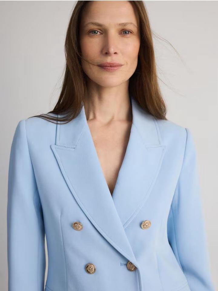 Небесно голубой пиджак Zara