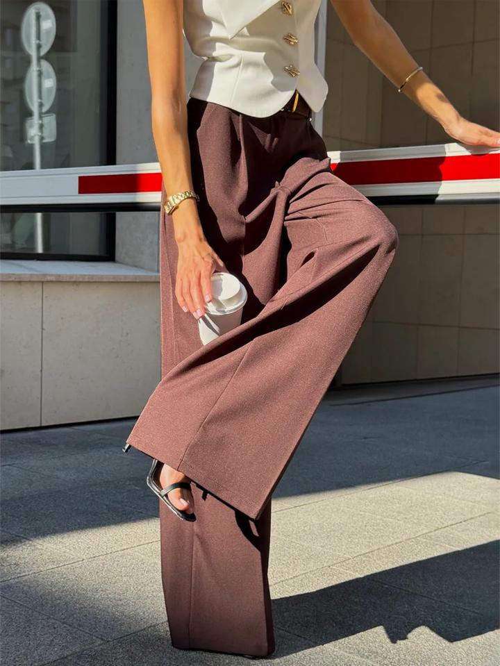 Брюки широкие палаццо