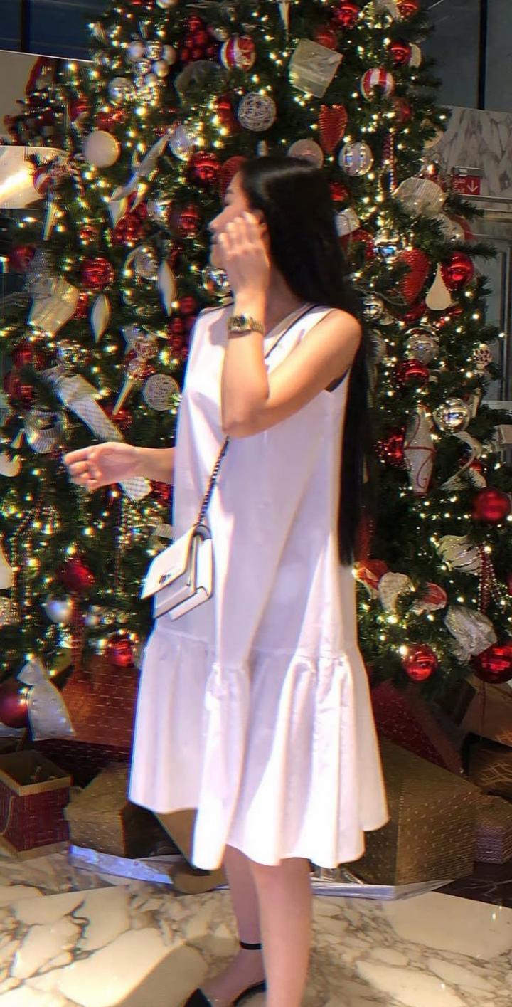 женское белое платье