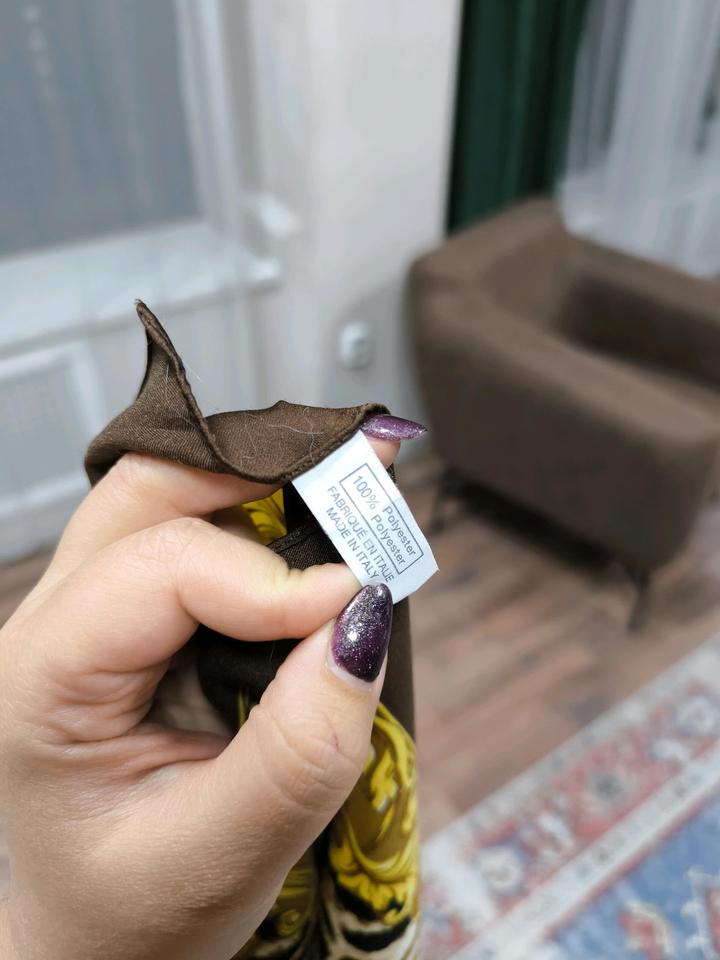 Винтажный платок с тигром