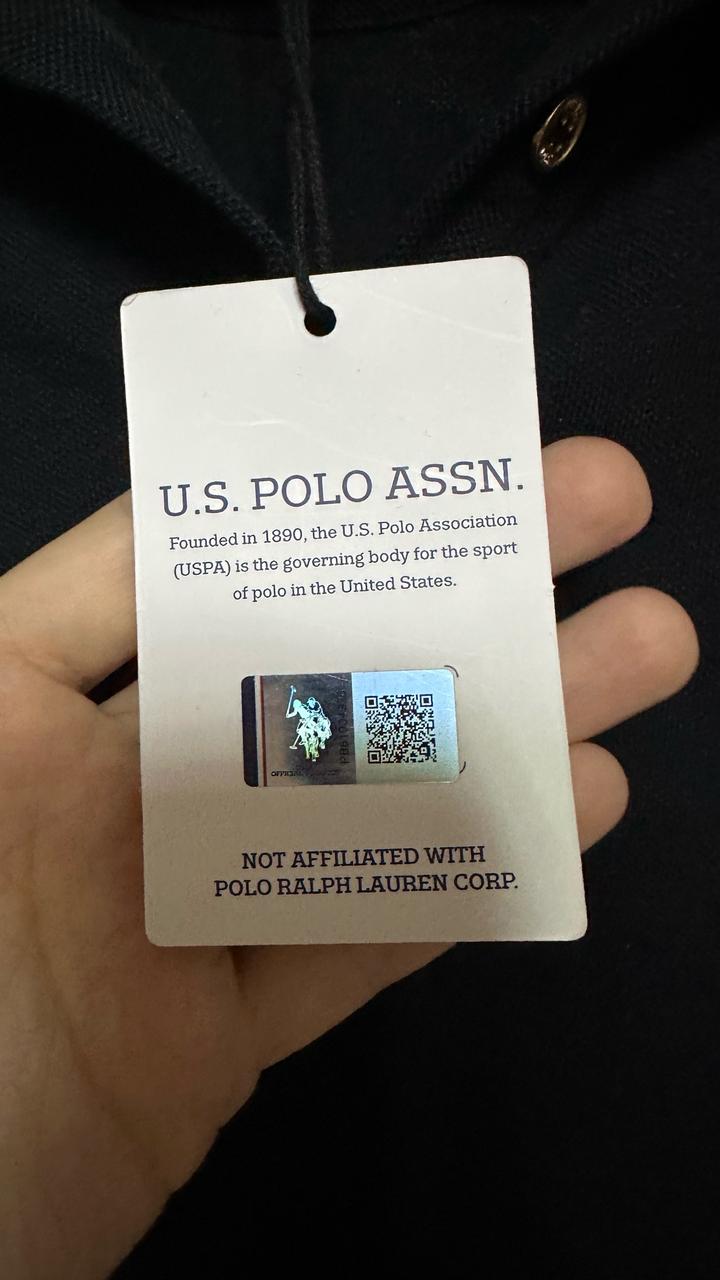 Лонгслив-поло U.S. Polo Assn.