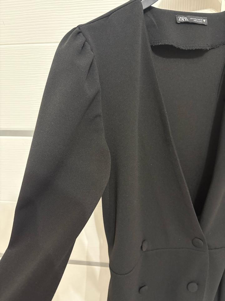 Черное платье zara