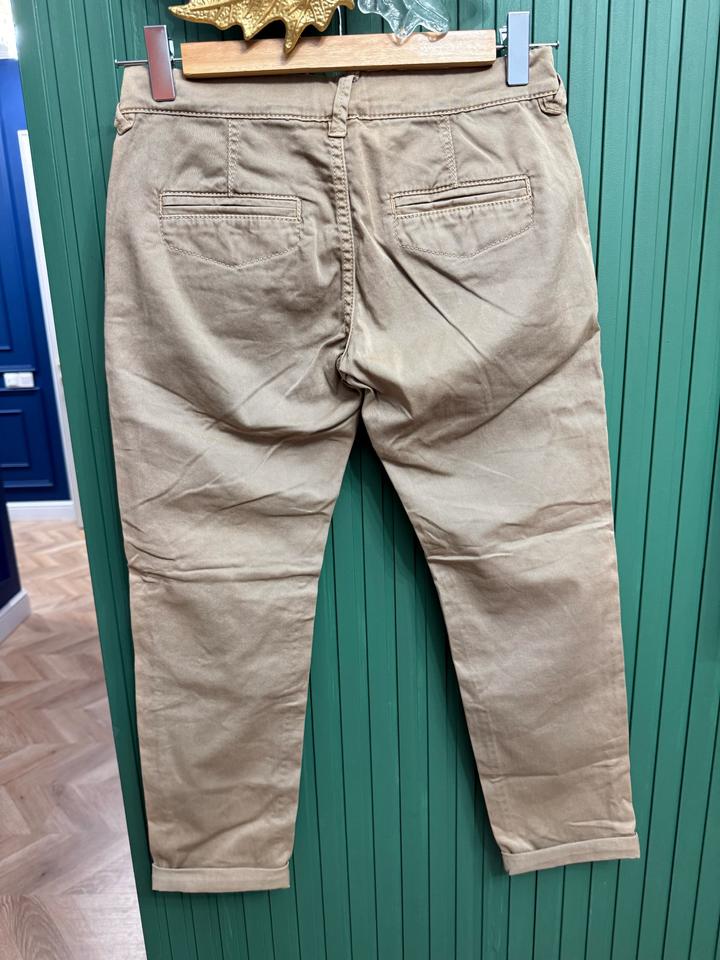 Бежевые летние штаны для мальчика немецкого бренда Lemmi