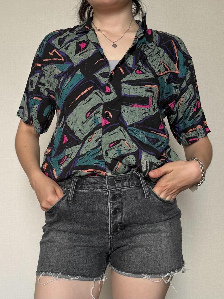 Винтажная рубашка Pull&bear