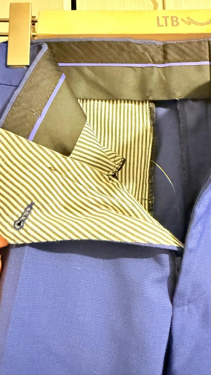 Костюм мужской синий, 50