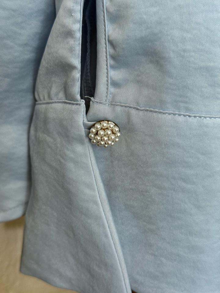Голубая блуза Zara