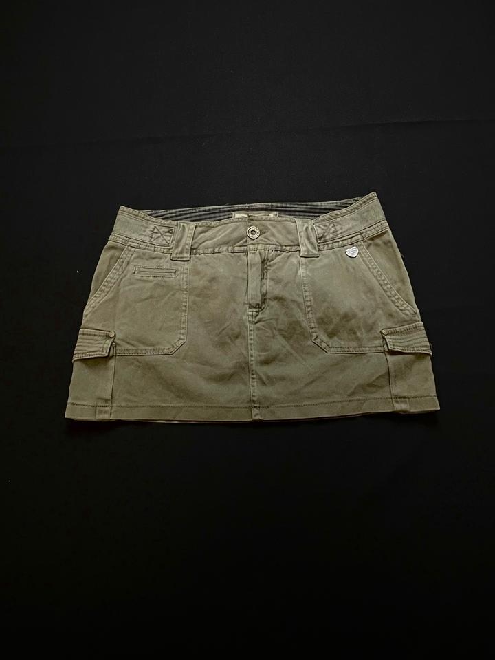 Мини юбка millitary