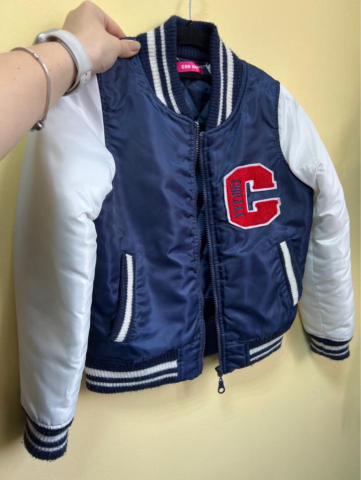 Бомбер теплый