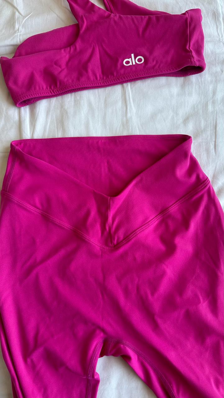 Alo yoga Леггинсы + топ