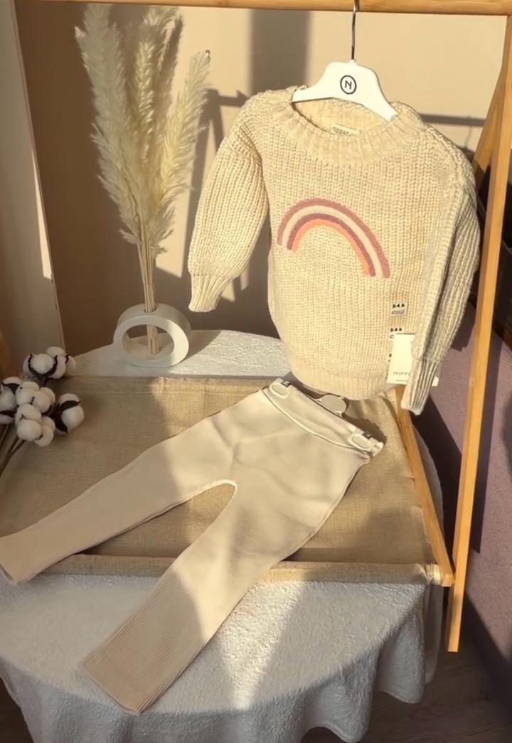 Двойка с радугой Nipperland, размер 110-116