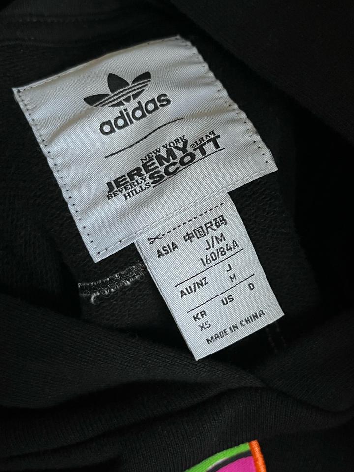 Adidas x Jeremy Scott 50% hoodie