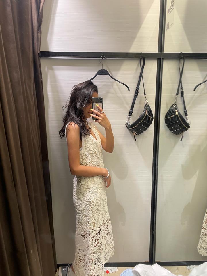 Ажурное платье Zara