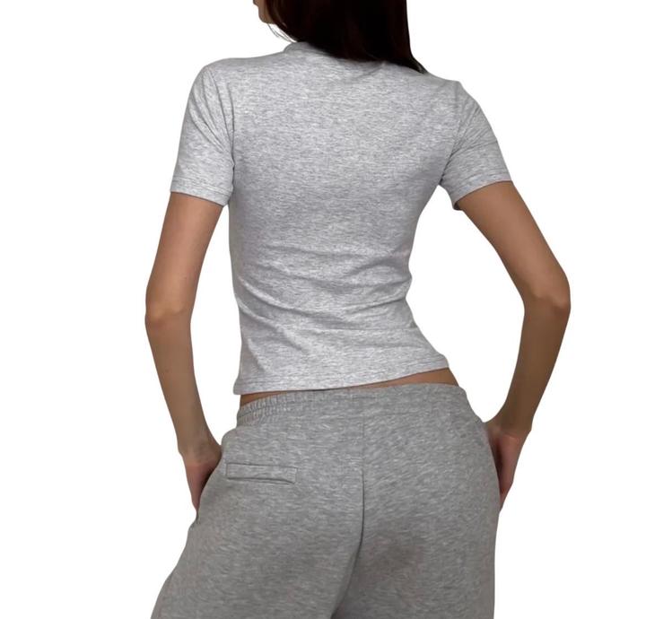 Футболка топ скимс облегающая