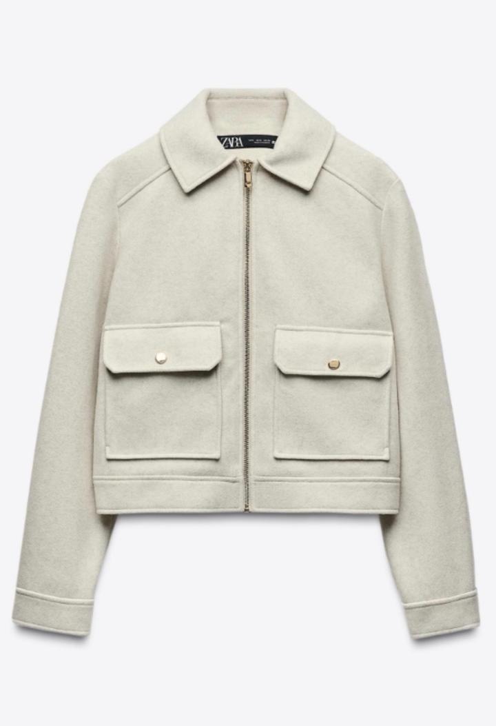 Жакет на замке Zara