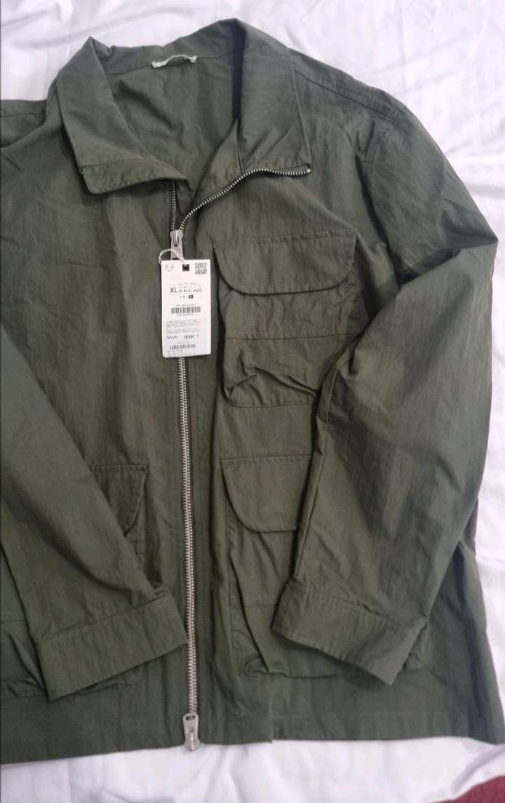 Новая куртка Zara мужская XL непромокаемая