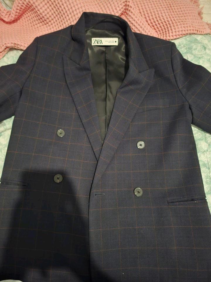 Пиджак темносиний ZARA