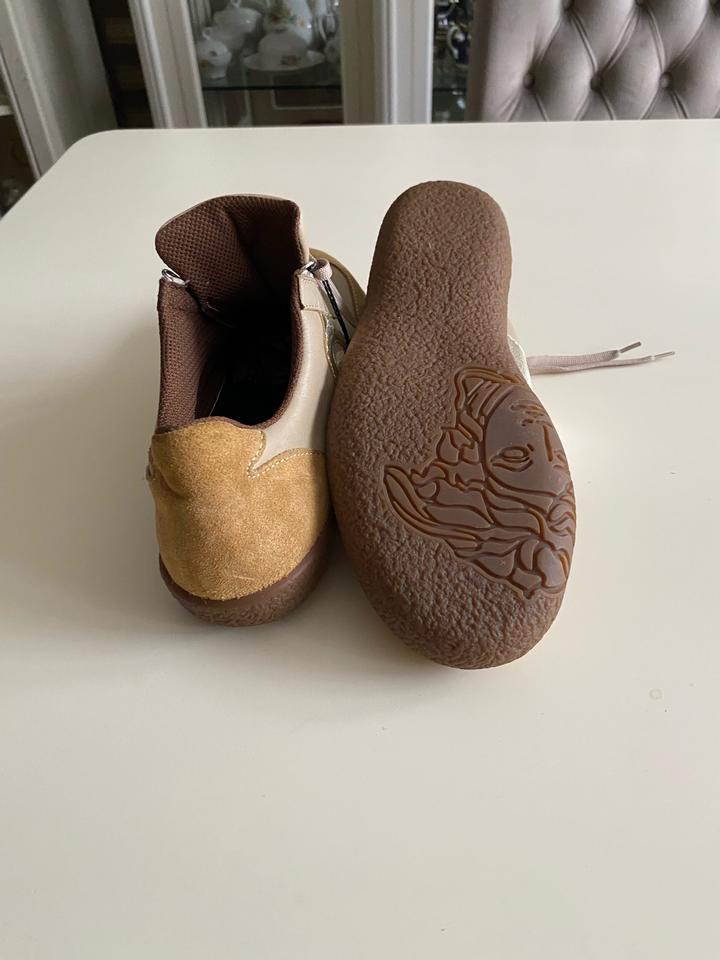 Кроссовки коричневые Версаче