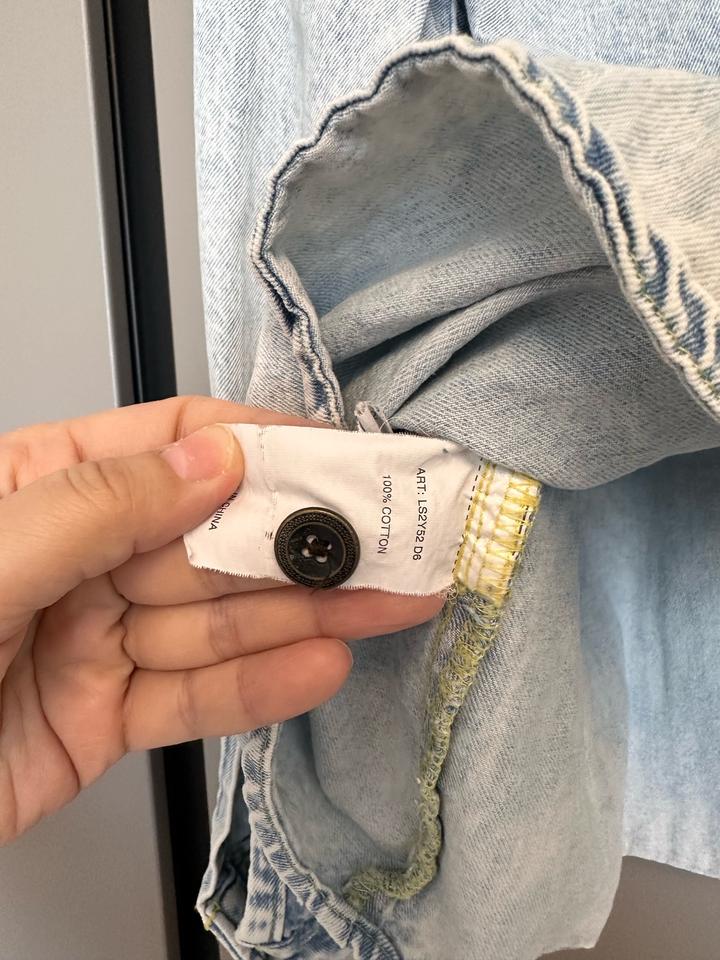 Джинсовая рубашка