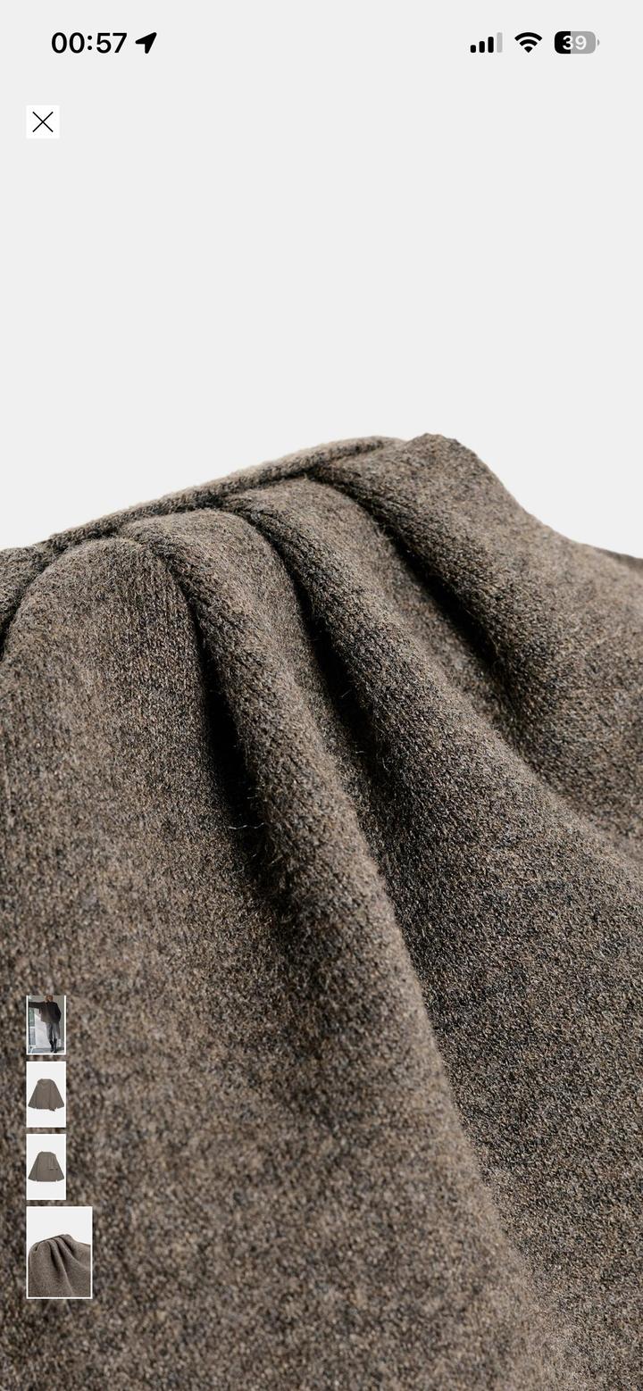 Трикожная накидка с шарфом новая с биркой