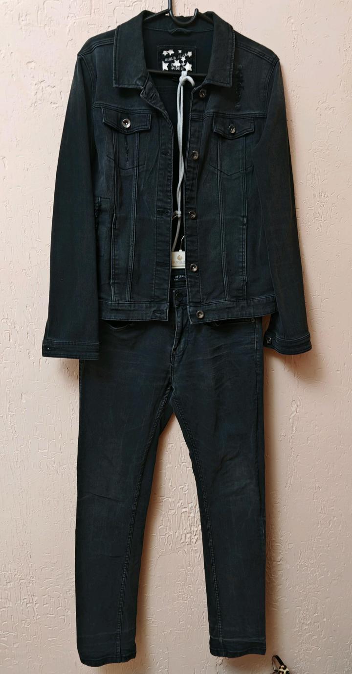 Джинсовый костюм