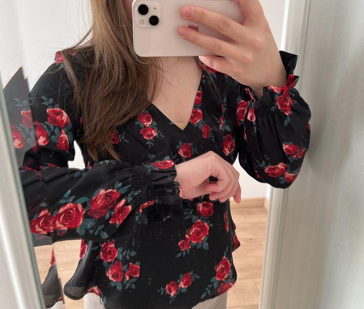 Шифоновая блузка