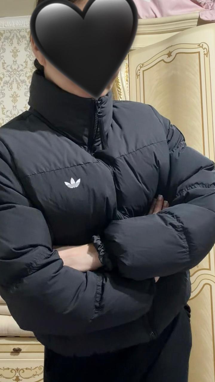 Adidas куртка пух