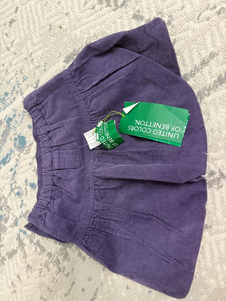 Юбка Benetton вельветовая
