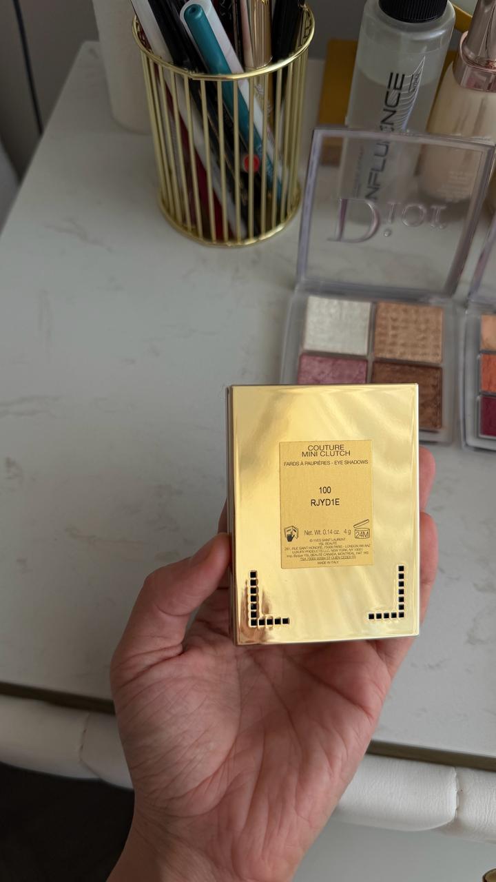 Тени Yves Saint Laurent палетка для глаз couture mini clutch