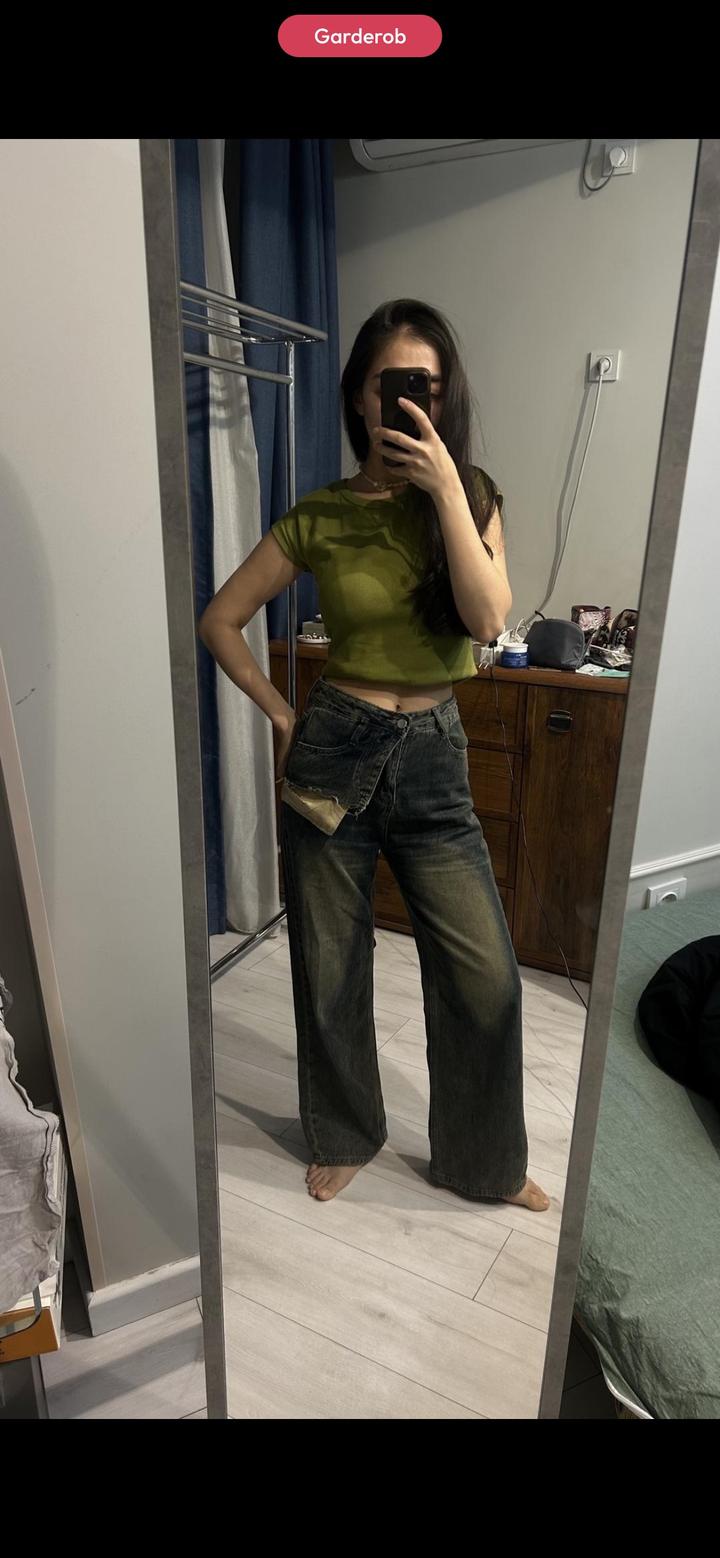 джинсы в винтажном стиле