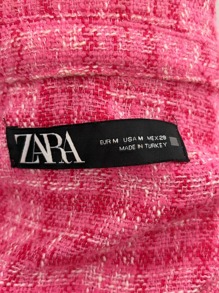 ZARA твид-рубашка
