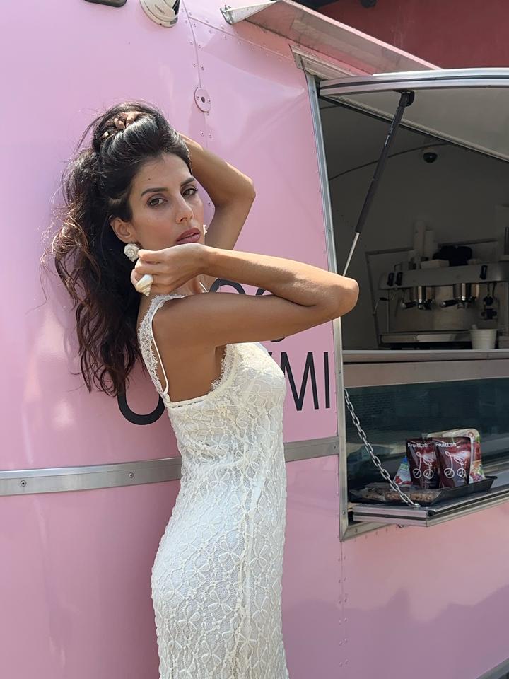 Ажурное платье