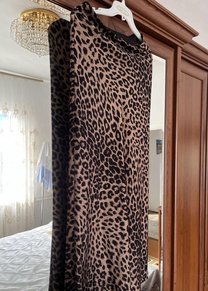 юбка леопард